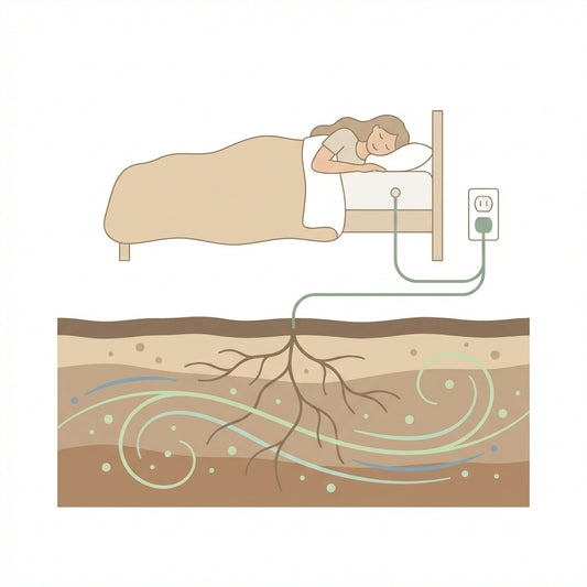 Drap Grounding en Coton Bio – Dormez Connecté à la Terre