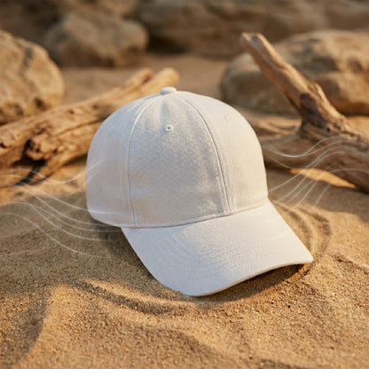 Casquette anti ondes blanche avec tissu protecteur contre les ondes électromagnétiques et le rayonnement EMF