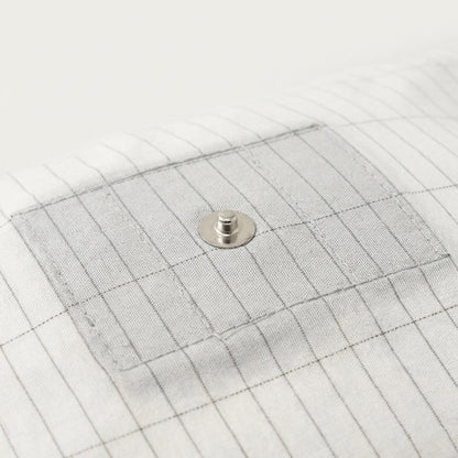 Connecteur du drap grounding avec bouton pression pour relier le câble de mise à la terre
