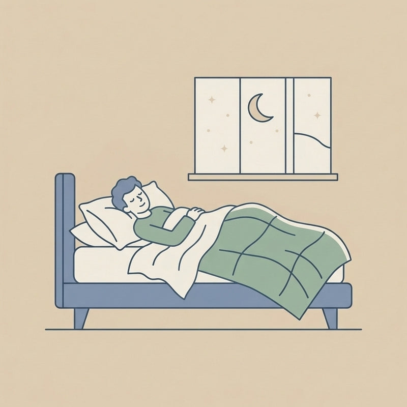 Lit équipé de grounding dans une chambre moderne favorisant un sommeil réparateur et profond

