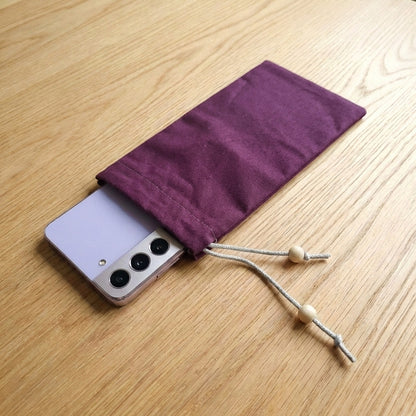 Pochette anti ondes pour smartphone couleur pourpre offrant une protection contre les rayonnements électromagnétiques