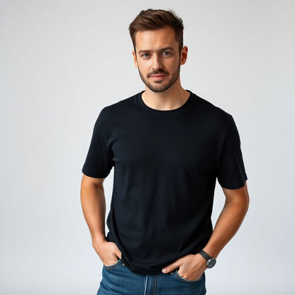 T-shirt anti ondes pour homme offrant une protection contre les ondes électromagnétiques au quotidien