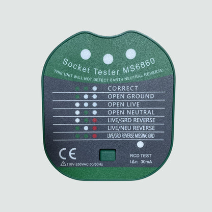 Testeur de Mise à la Terre pour Prise Électrique