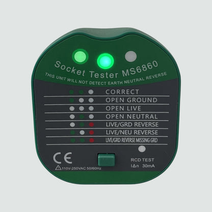 Testeur de Mise à la Terre pour Prise Électrique