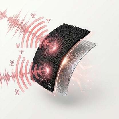 Tissu technique utilisé dans une casquette anti ondes pour bloquer les rayonnements électromagnétiques