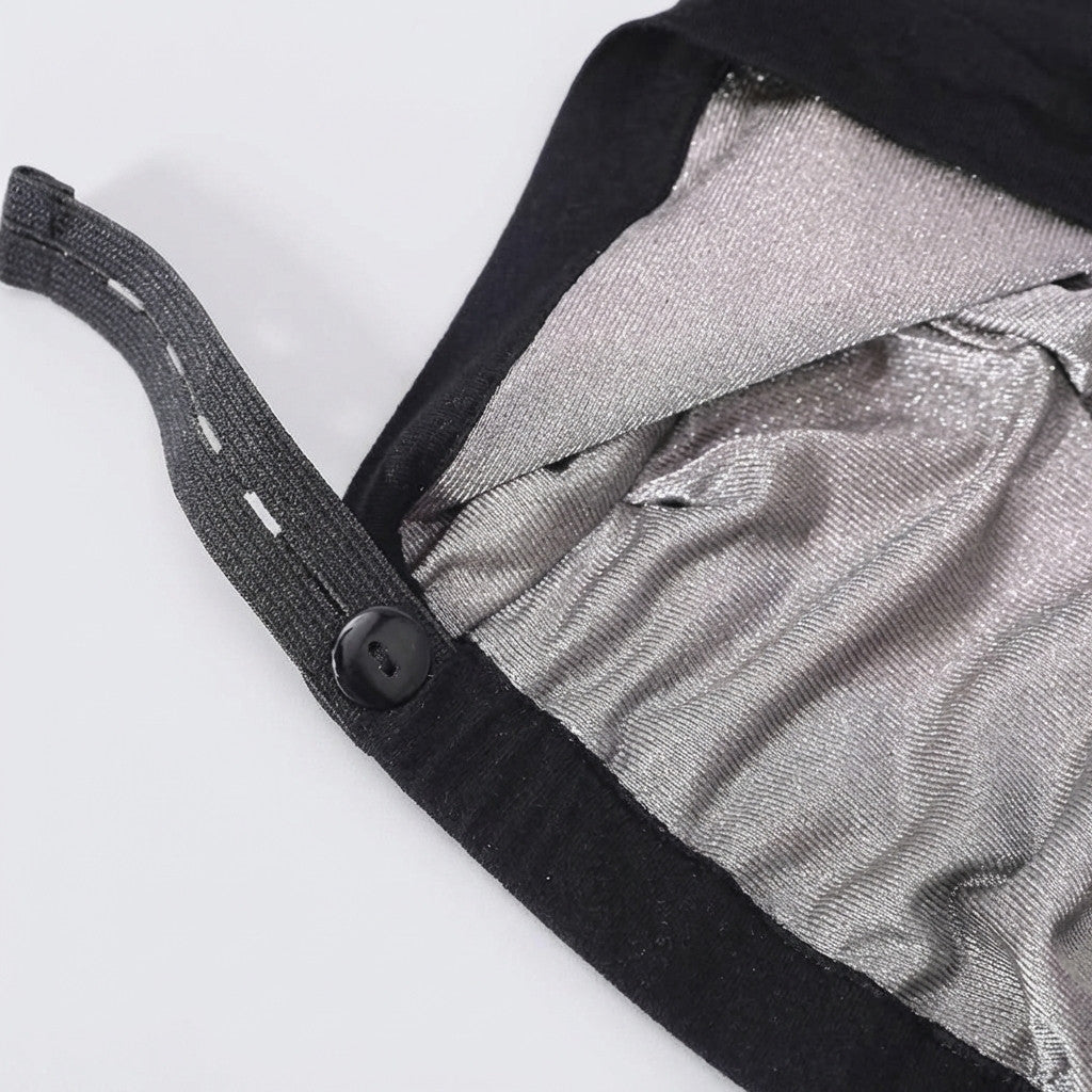 Tissu technique de la ceinture grossesse anti ondes conçu pour bloquer les rayonnements électromagnétiques